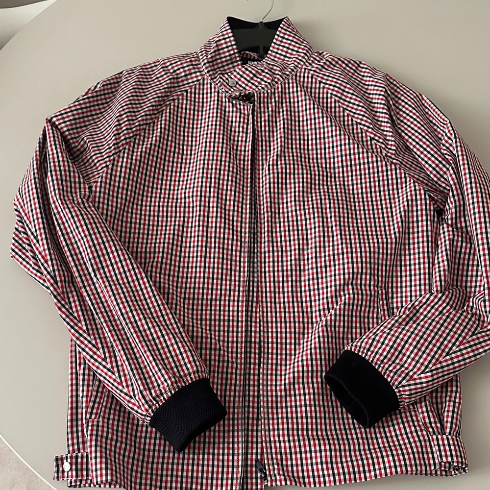 Vilebrequin Red and Blue Checkered Jacket